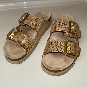 Boho Glam Mephisto Hester Cork Sandals